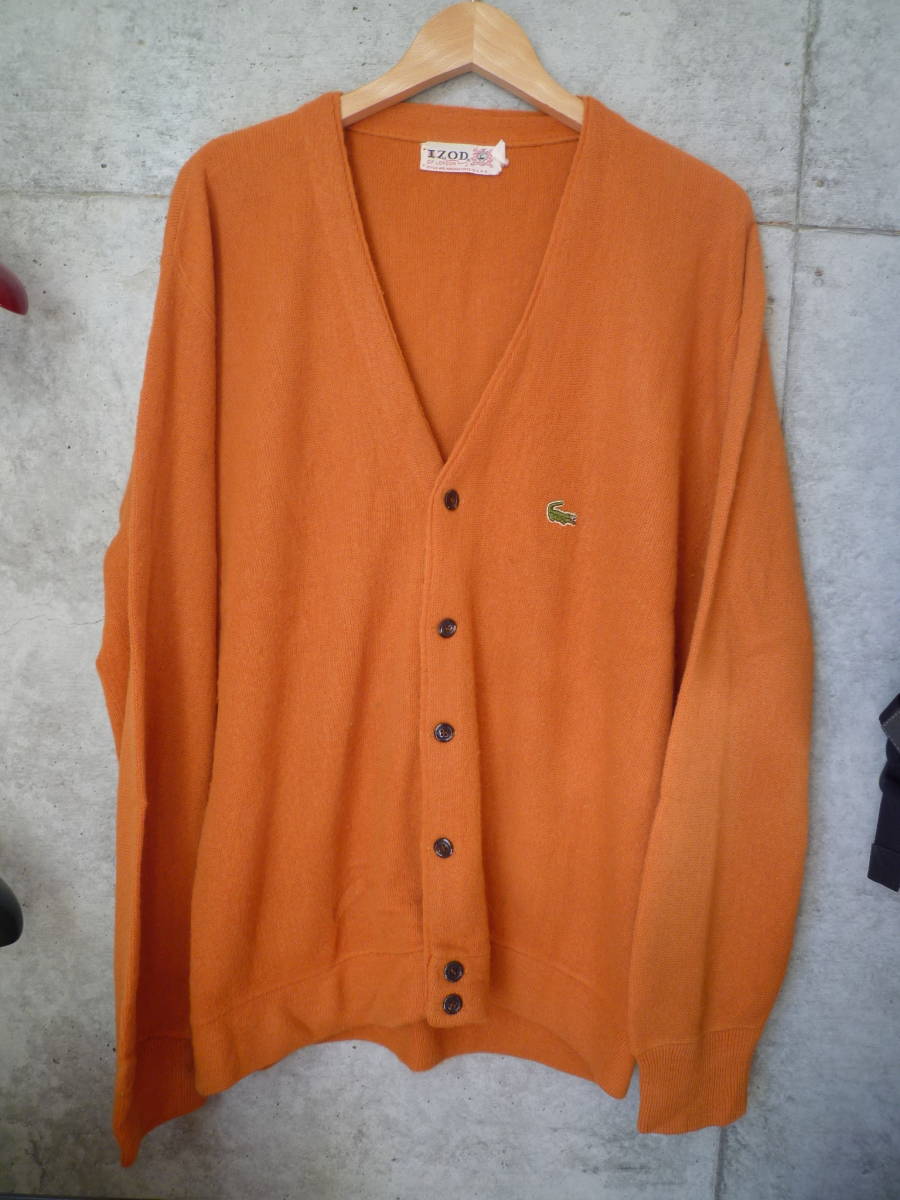 激レア】60s IZOD OF LONDONラコステ LACOSTE アクリルカーディガン