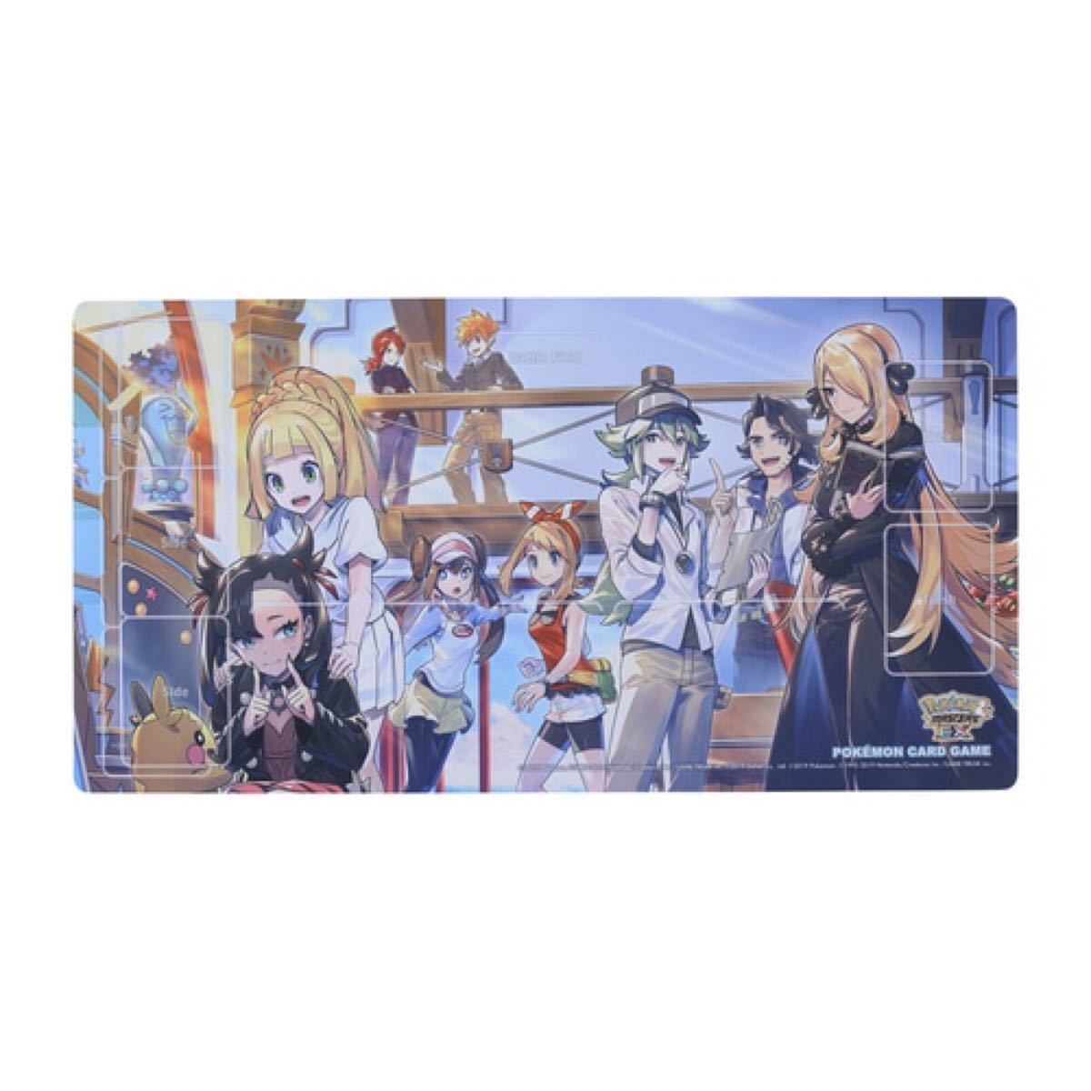 トレーナーズサロン ポケモンマスターズex プレイマット プレマ トレーナーズサロン ポケモンマスターズex プレイマット プレマ