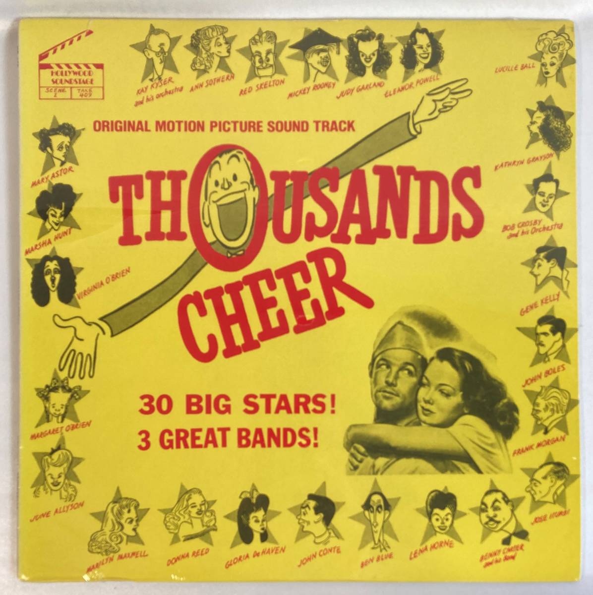 Thousands Cheer (1943) rice record LP Hollywood Soundstage NO.409 unopened 