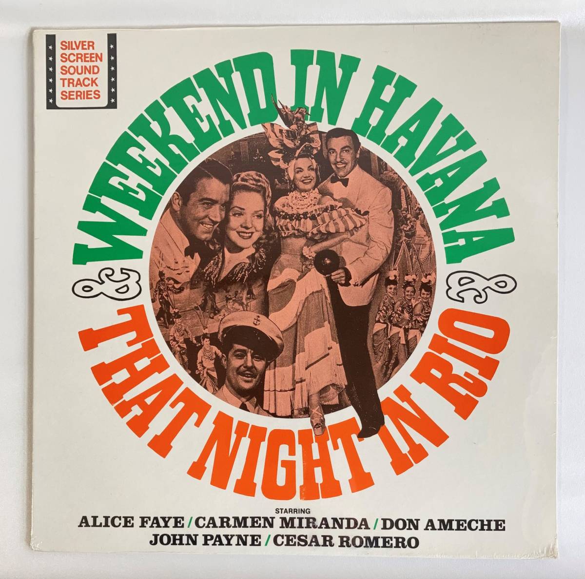 Weekend in Havana(1941) / That Night In Rio(1941) rice record LP Curtain Calls CC-100/14 unopened 