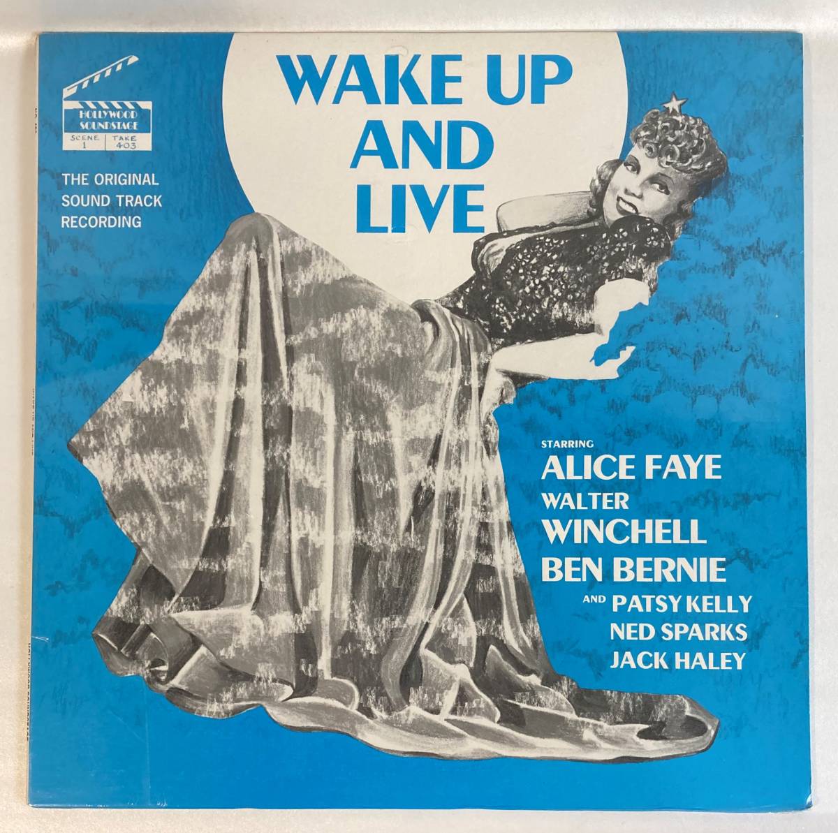 Wake Up and Live (1937) 米盤LP Hollywood Soundstage NO.403 未開封_画像1