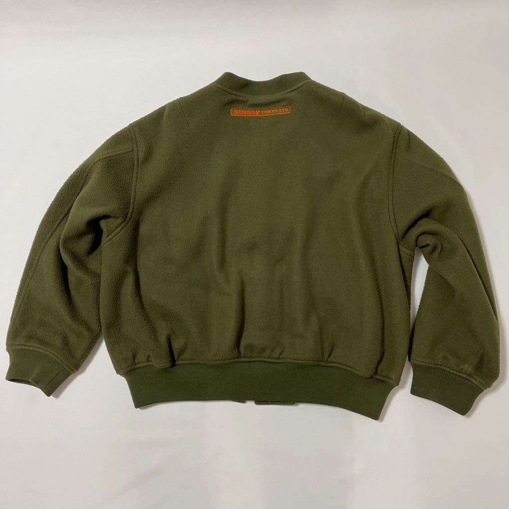 STUSSY 原宿 チャプト OPEN 記念 フリース MA-1 ( ステューシー STUSSY 原宿 チャプト OPEN 記念 フリース MA-1 ( ステューシー
