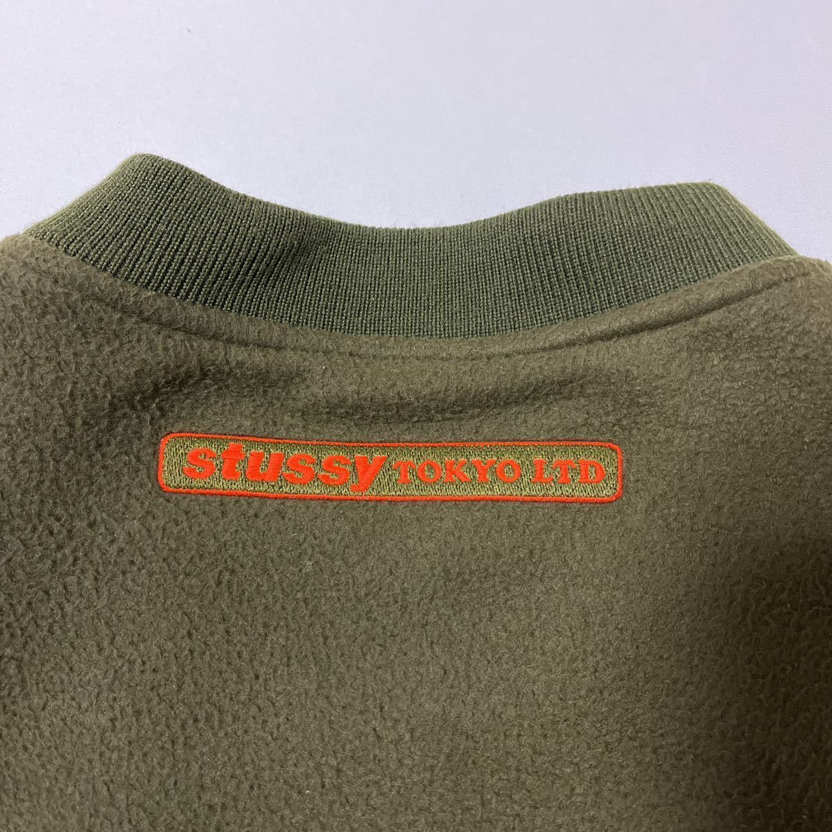 STUSSY 原宿 チャプト OPEN 記念 フリース MA-1 ( ステューシー STUSSY 原宿 チャプト OPEN 記念 フリース MA-1 ( ステューシー
