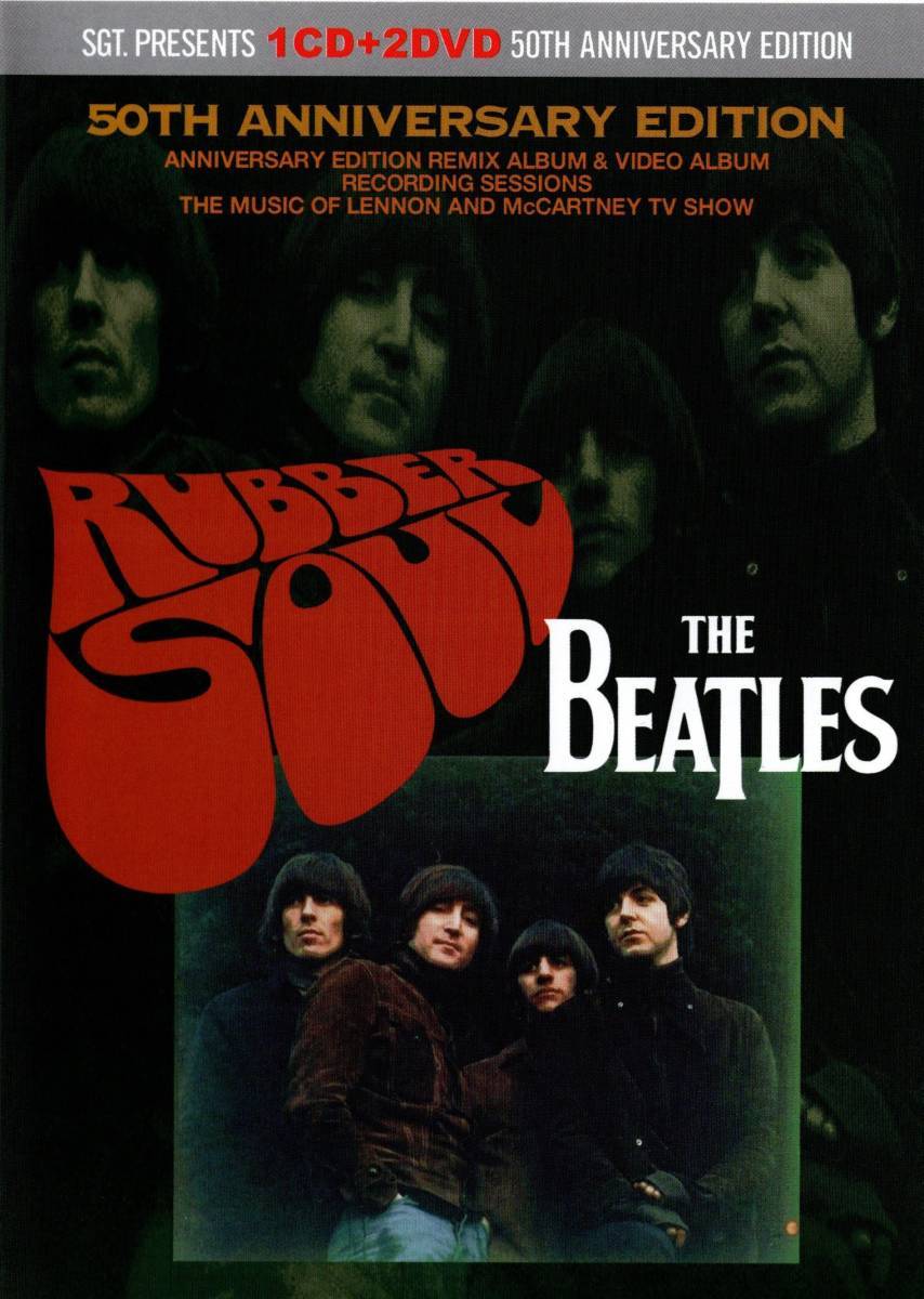 THE BEATLES / RUBBER SOUL :50th ANNIVERSARY EDITION 1CD+2DVD_画像1