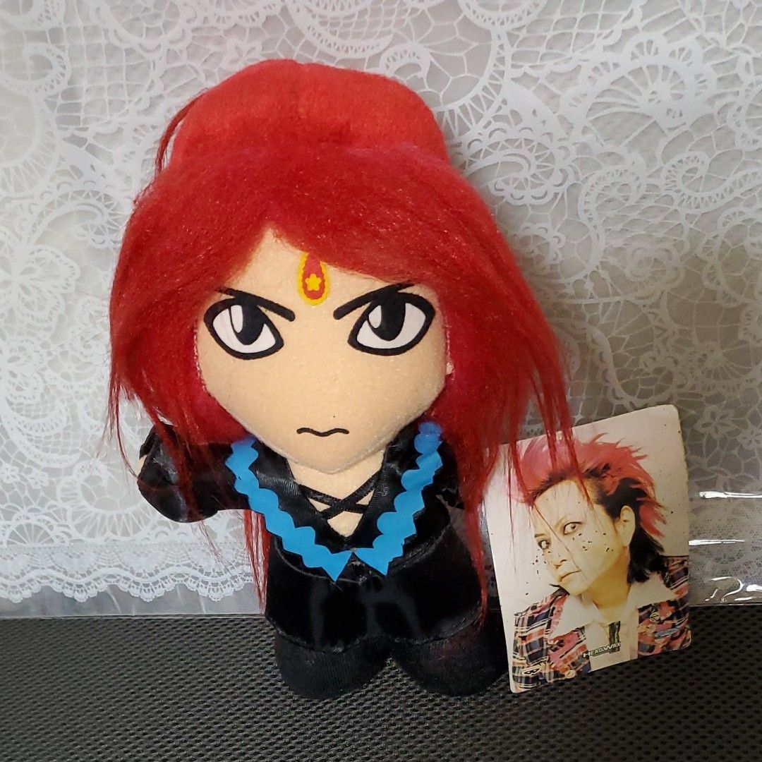 hide ぬいぐるみ X JAPAN マスコット ヒデちゃん|Yahoo!フリマ hide ぬいぐるみ X JAPAN マスコット ヒデちゃん|Yahoo!フリマ
