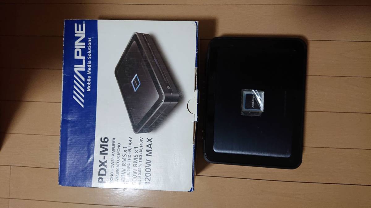 プになりま ALPINE PDX-M6 最終値下げ モノラルパワーアンプ すように