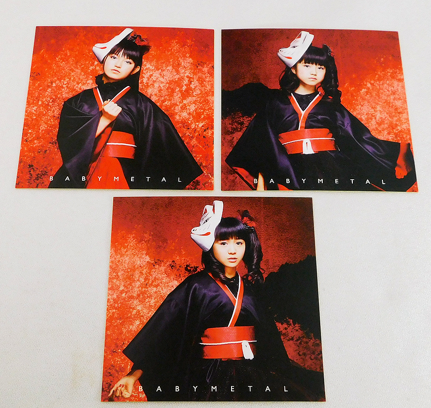 人気ブランド メギツネ ネ盤 BABYMETAL ステッカー付き econet.bi