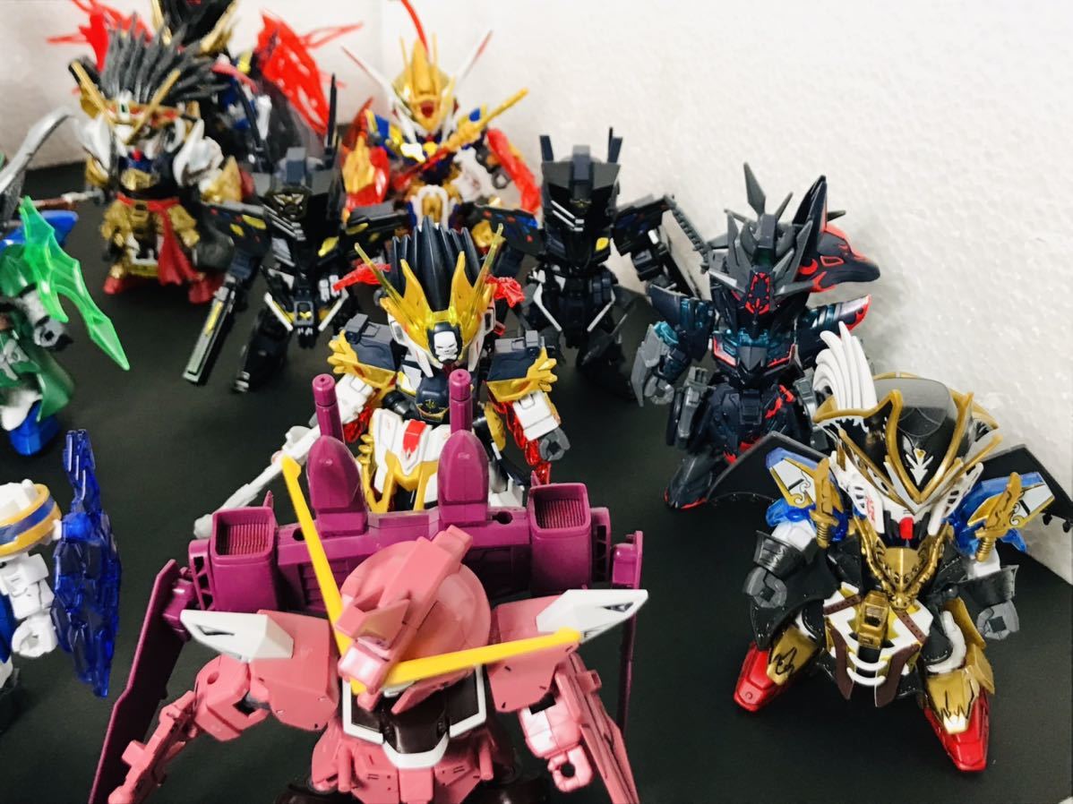 SDガンダム BB戦士 三国伝 ヒーローズ 28体 まとめて 組み立て済み