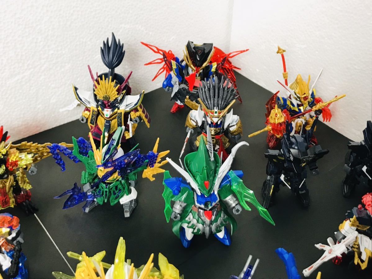 SDガンダム BB戦士 三国伝 ヒーローズ 28体 まとめて 組み立て済み