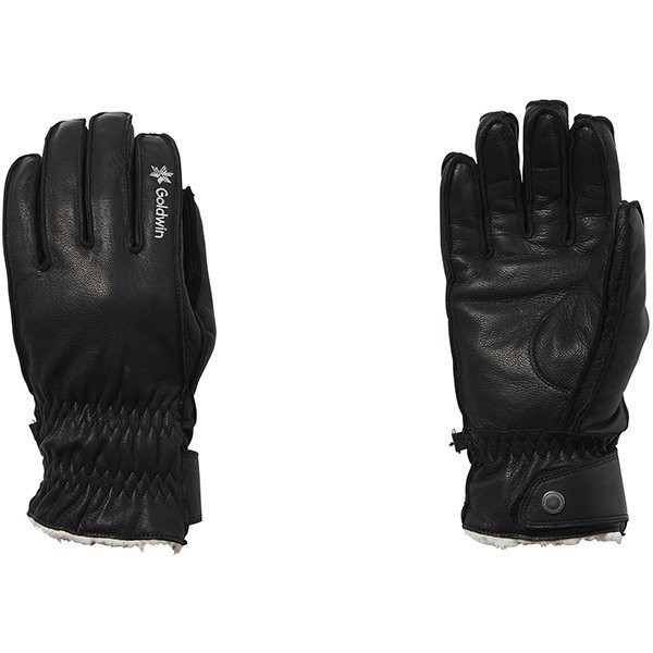 GOLDWIN W's Simple Leather Glove GL81810P BK Lサイズ
