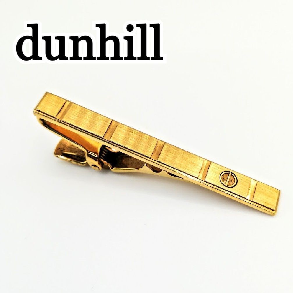 特別価格 ネクタイピン ダンヒル dunhill 【美品】 タイピン 金 スーツ