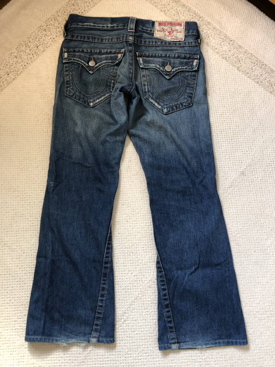 大幅値下げ期間限定価格売切中古品TRUE RELIGIONBRANDJEANSトゥルーレリジョンJOEY/ROW29/SEAT33これからのシーズンにどうですか早い者勝ち_画像2