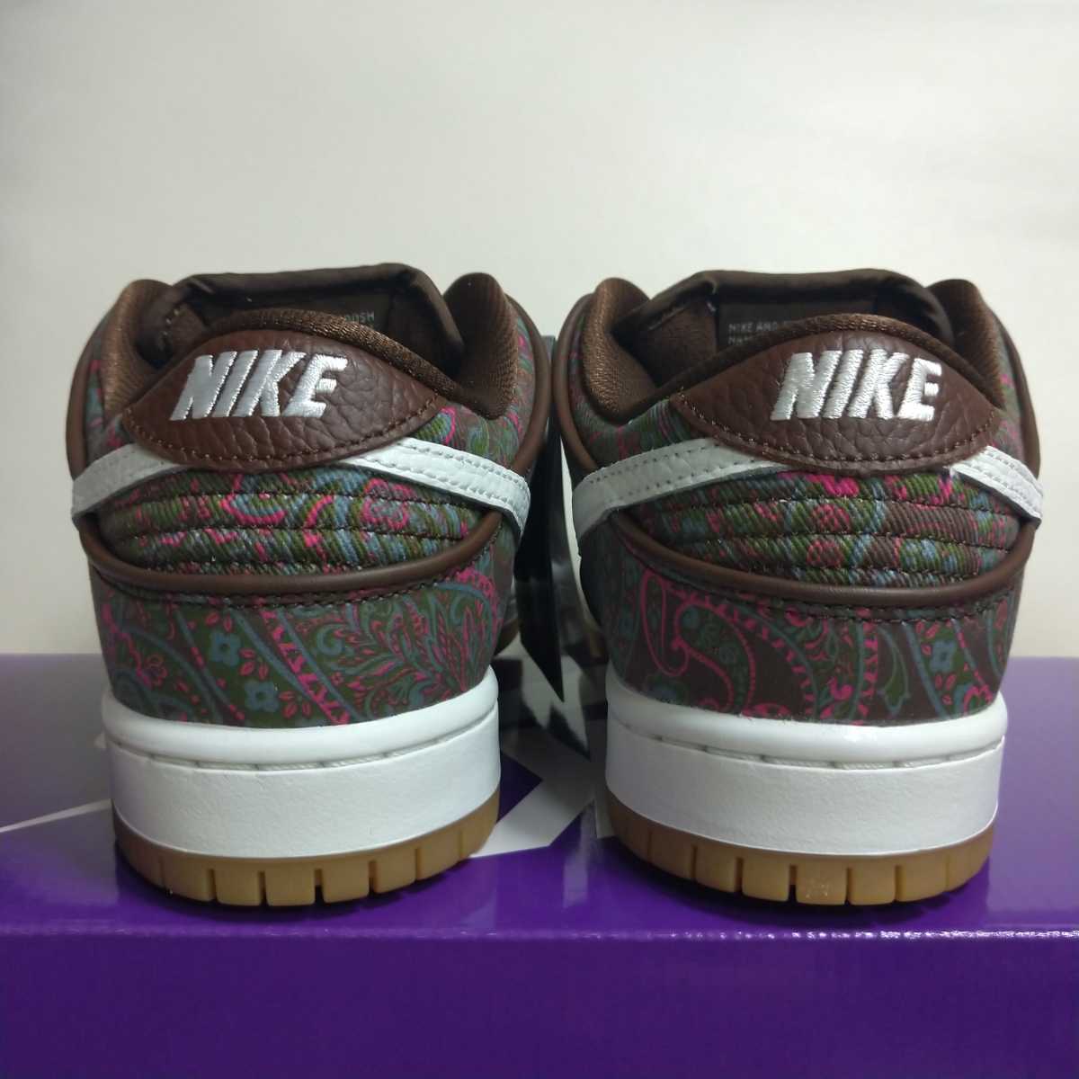 ■新品 国内正規品　NIKE SB DUNK LOW PRO PRM　25cm　ペイズリー ダンク_画像4