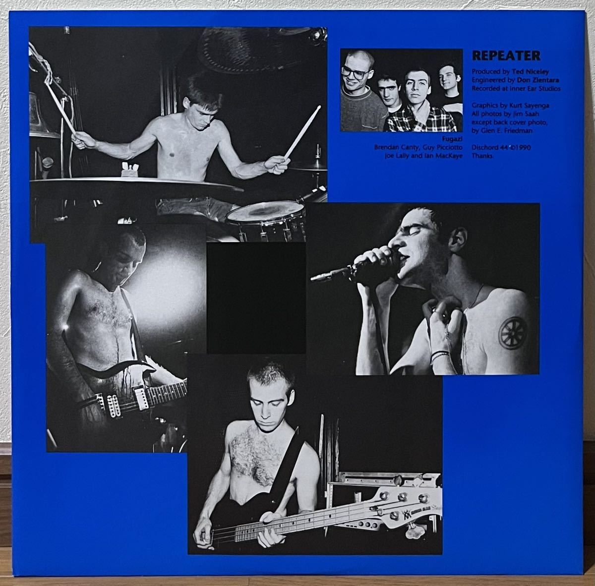 Fugazi Repeater 】LP Vinyl フガジ The Teen Idles Ian MacKaye Minor 音楽 レコード  ロック、ポップス（洋楽）