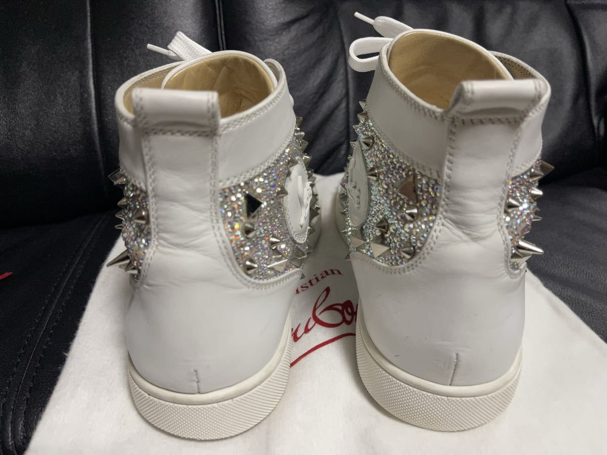 超希少♪Christian Louboutin Lou Pik Pik Strassルイスストラス 超希少♪Christian Louboutin Lou Pik Pik Strassルイスストラス