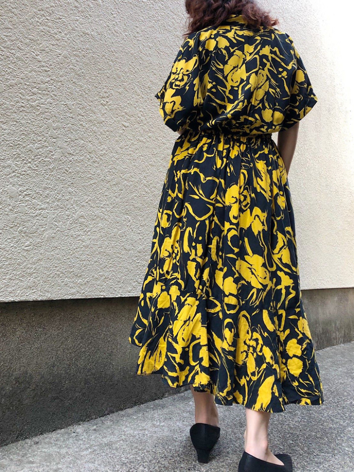 floral pattern dress〈sd200503〉_画像5