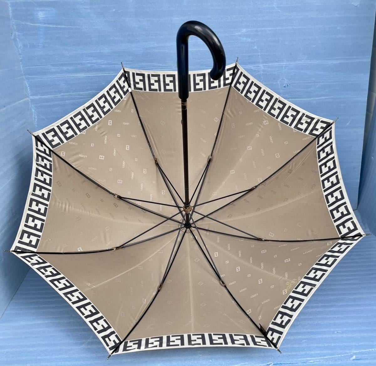 ○【1円スタート】FENDI フェンディ 傘 ズッカ柄 FF柄 ロゴ模様 ○【1円スタート】FENDI フェンディ 傘 ズッカ柄 FF柄 ロゴ模様