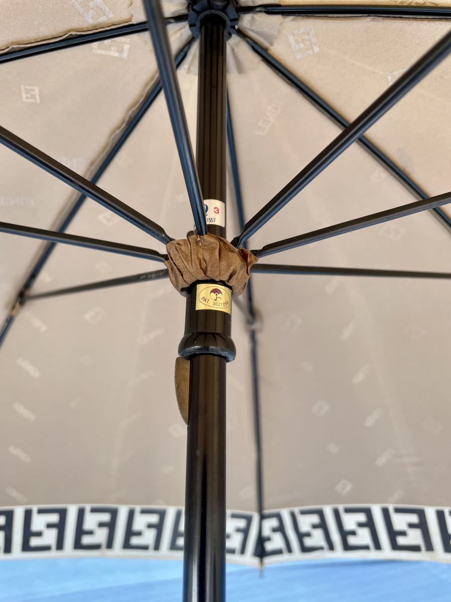 ○【1円スタート】FENDI フェンディ 傘 ズッカ柄 FF柄 ロゴ模様 ○【1円スタート】FENDI フェンディ 傘 ズッカ柄 FF柄 ロゴ模様