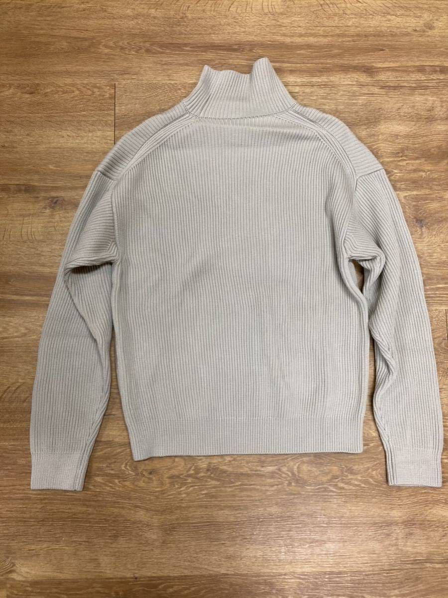 ラッピング不可】 TURTLE KNIT RIB WOOL FINE SUPER AURALEE 極美品
