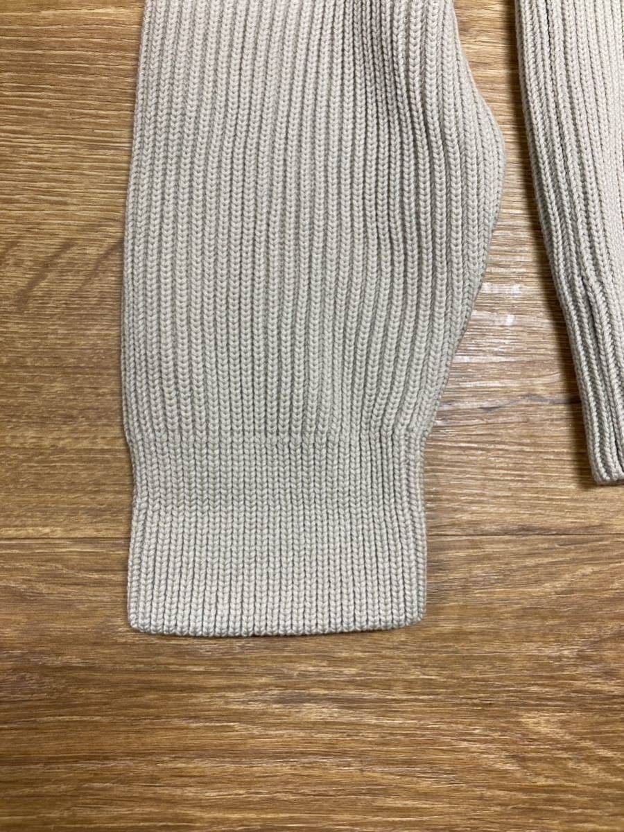 ラッピング不可】 TURTLE KNIT RIB WOOL FINE SUPER AURALEE 極美品