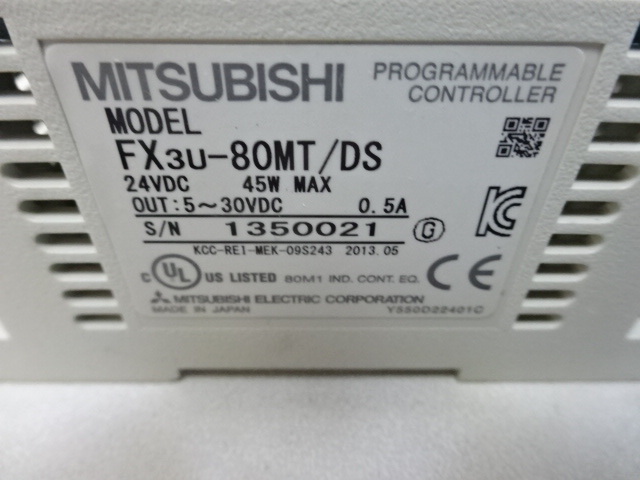  б/у Mitsubishi si- талон saFX3U-80MT/DS