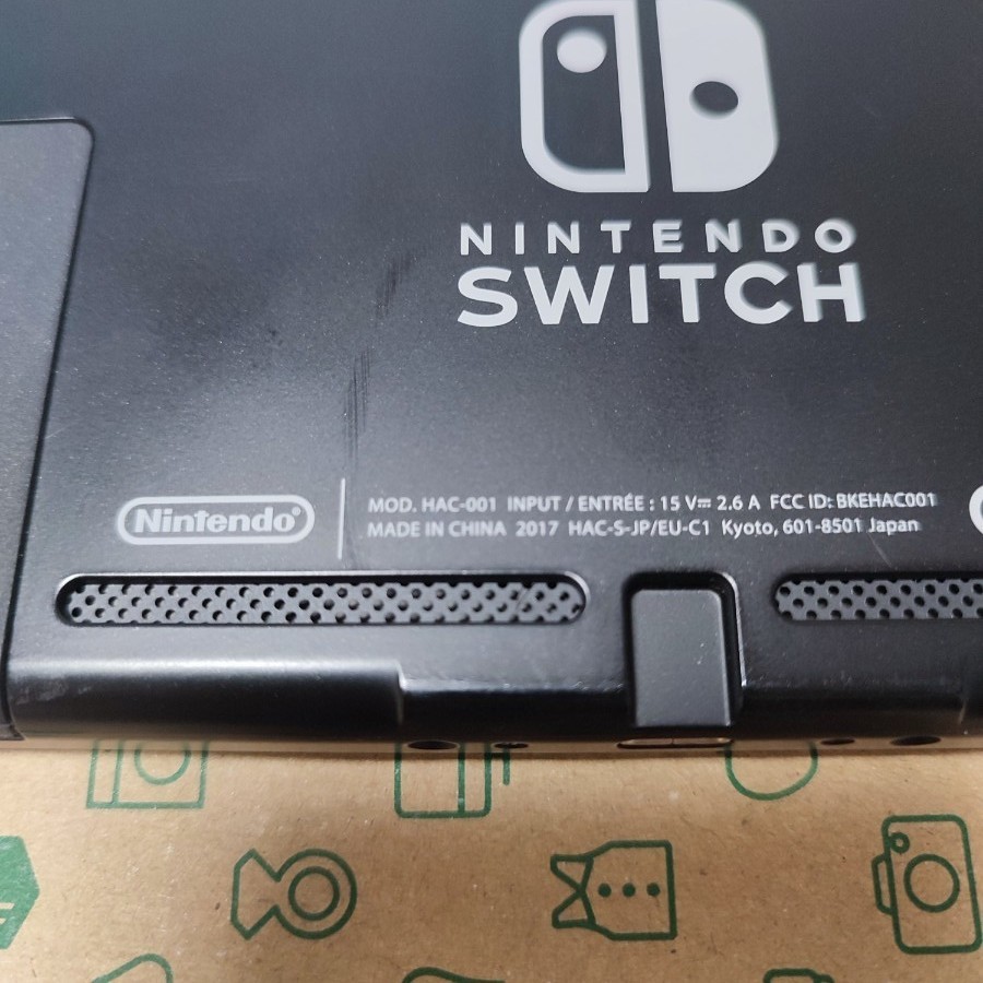 代引き人気 Nintendo Switch 本体のみ【2017年製 未対策機】 携帯用ゲーム本体 