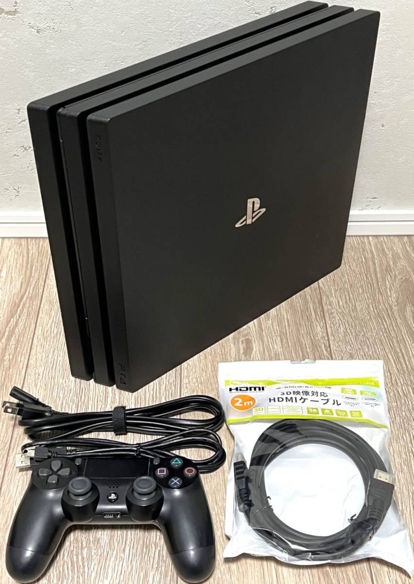 〈最終型・動作確認済み・Ver10.1〉PS4Pro PlayStation4Pro CUH-7200BB01 1TB 本体 プレイステーション SONY プレステ4