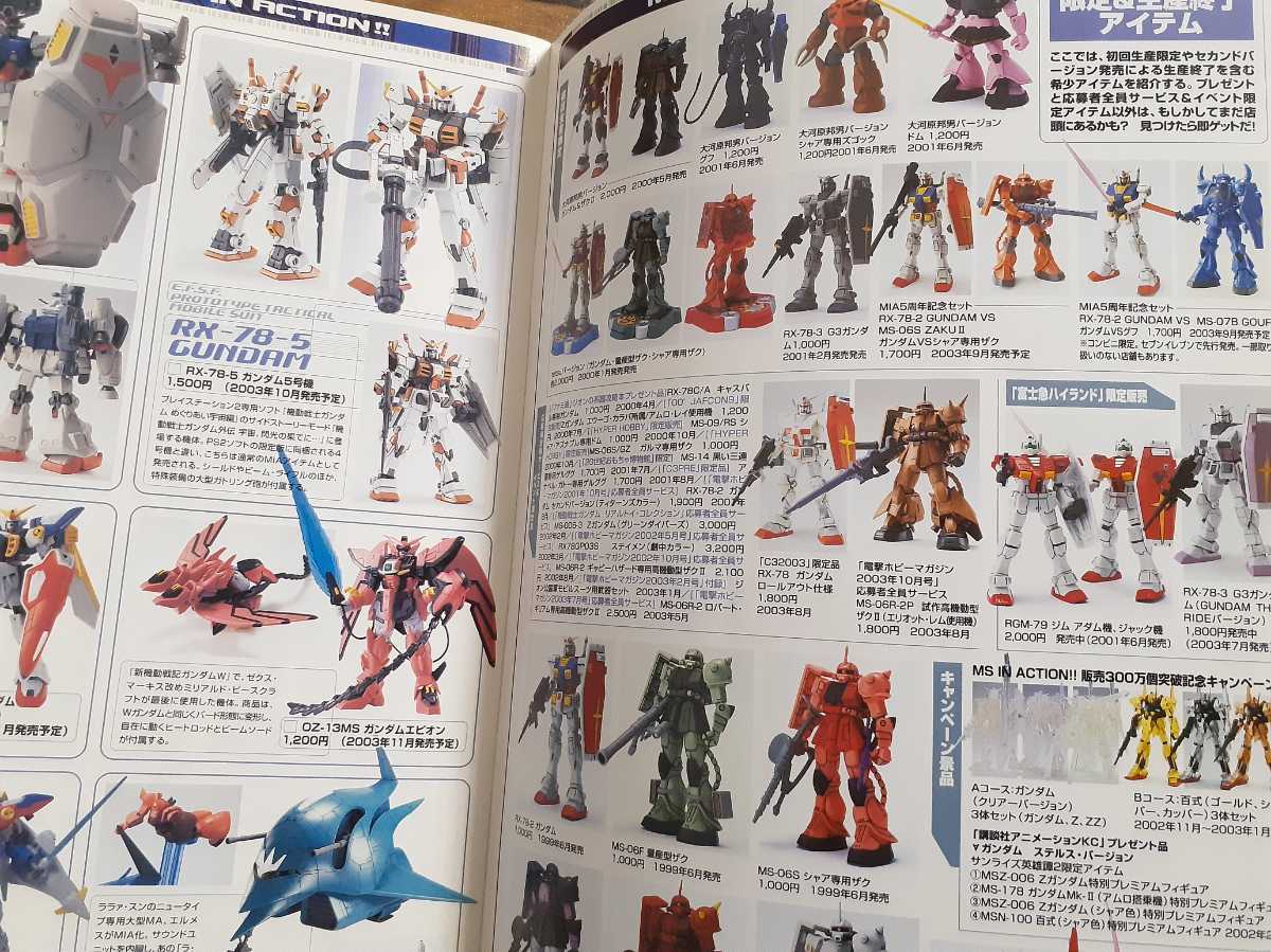 バンダイ モビルスーツインアクション 限定版 クリアーガンダム 3体