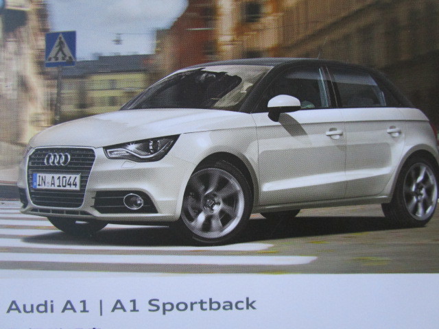 ★a3636★Audi　アウディ　A1／A1　Sportback　スポーツバック　説明書　2012年7月／MMI（A1／Q3)　説明書★_画像2