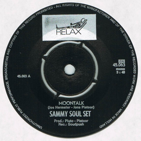 ●SAMMY SOUL SET / MOONTALK / BANANA DISEASE 1967 [HOLLAND 45 ORIGINAL 7inch シングル MOD R&B 試聴]_画像3