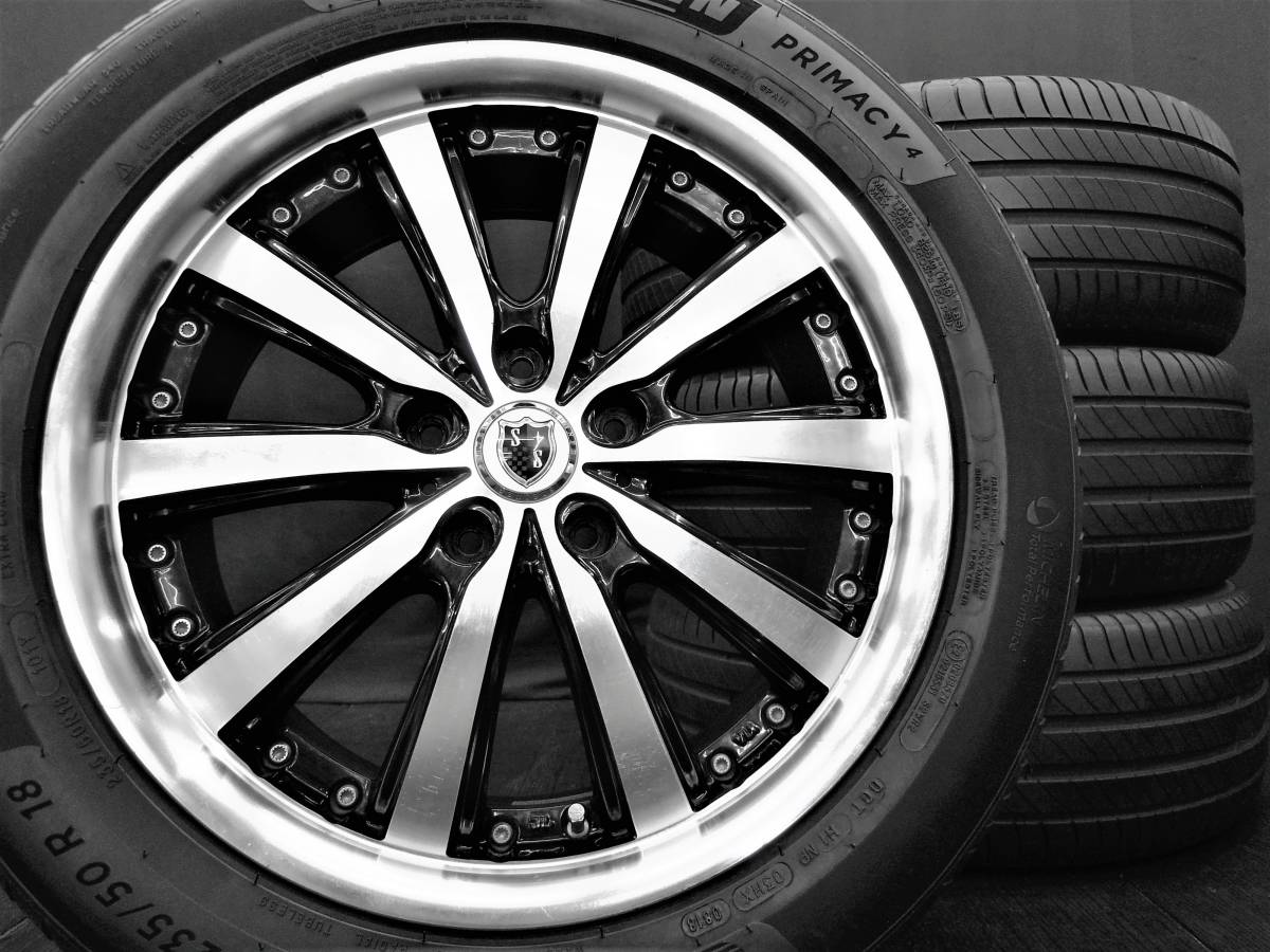 KYOHOシュタイナーVS5 235/50R18 ホイール、タイヤ4本セット-