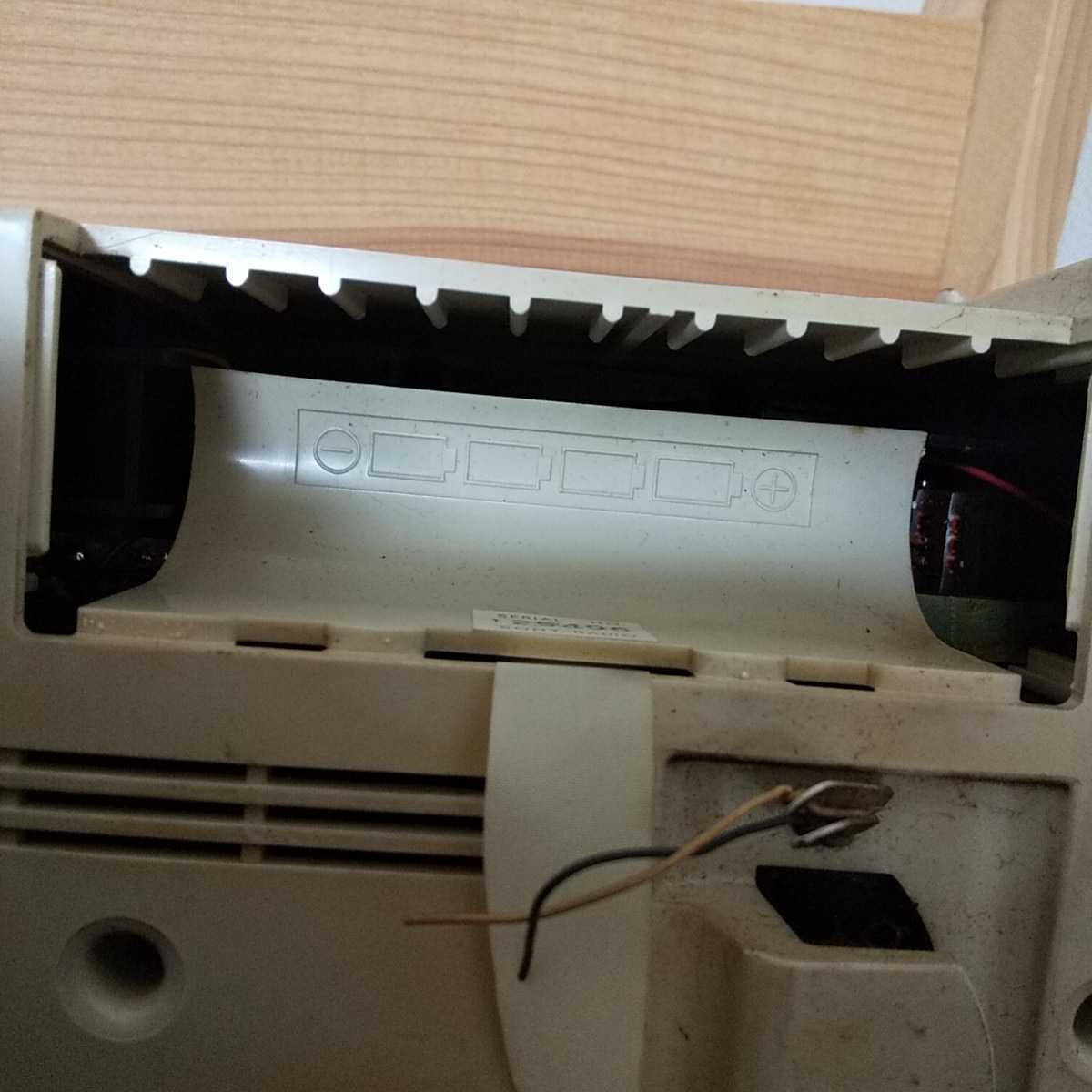 ちゃんと受信しラジオが聞けます アンティークラジオ SONY ソニー TR-9650 AMラジオ 昭和レトロ