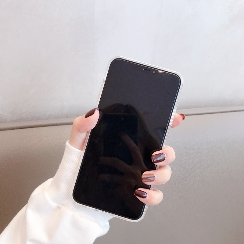 《 送料無料 》 iphone13promax スマホケース ブラック B 新品 未使用 人気 ミラー 鏡 スマートフォン 韓国 カジュアル 【PN9129M】