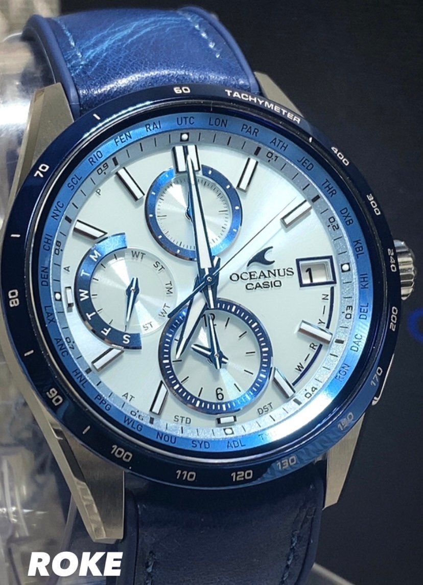 クリーンで∽ 国内正規品 電波時計 メンズ腕時計 OCW-T200SB-1AJF