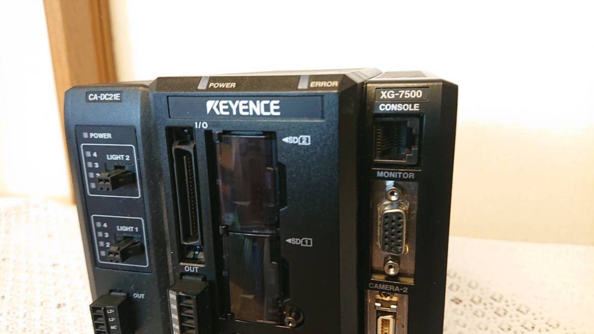 KEYENCE CA-DC21E,XG-7500 | knowhowtrg.com