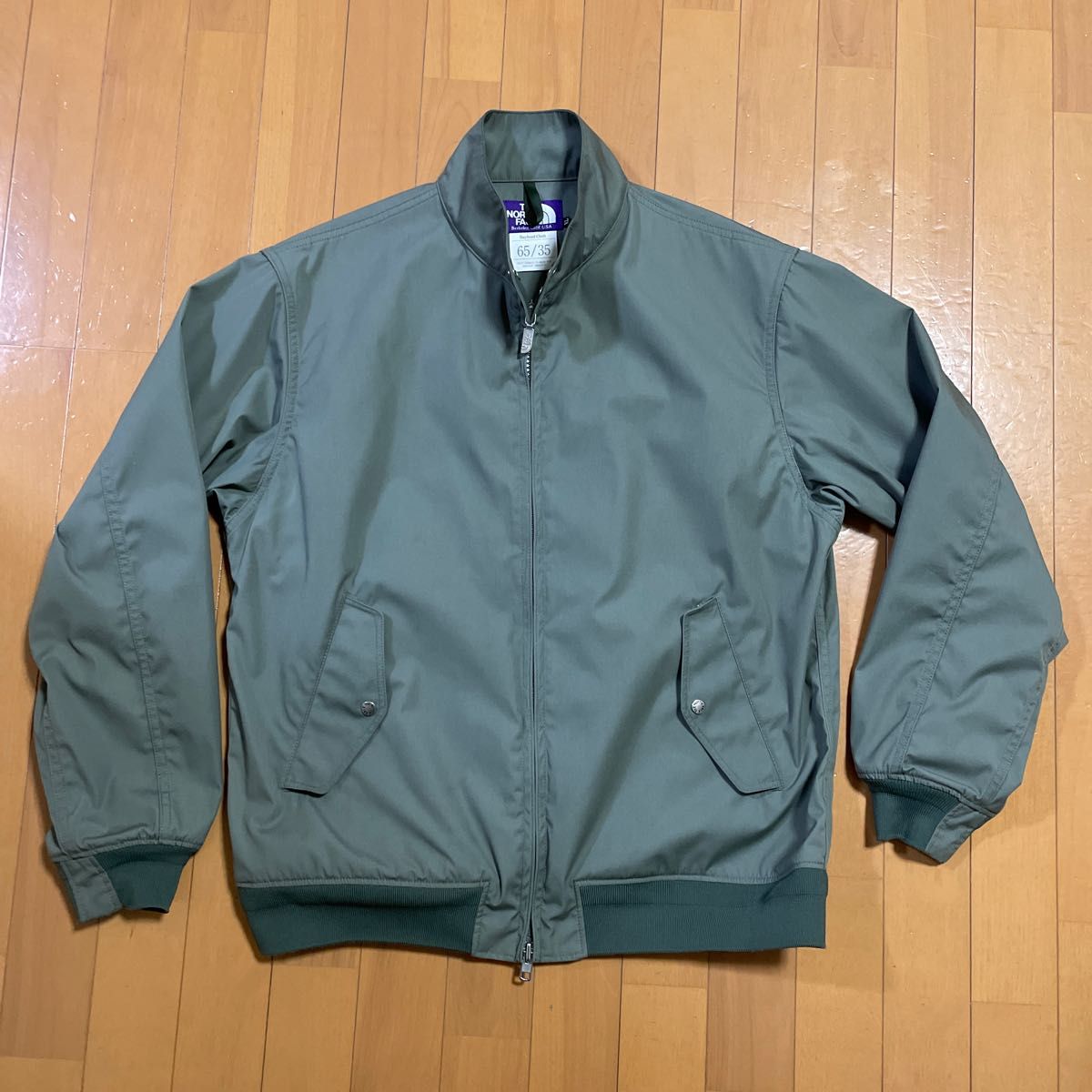 ノースフェイスパープルレーベル　フィールドジャケット　XL セージグリーン THE NORTH FACE スイングトップ