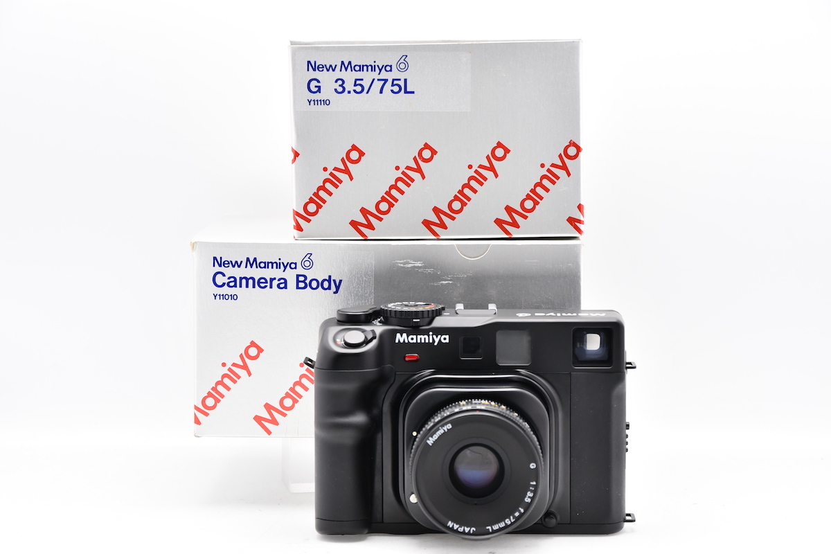 MAMIYA NEW 6 + G 75mm F3.5 L マミヤ 中判カメラ フィルムカメラ 単