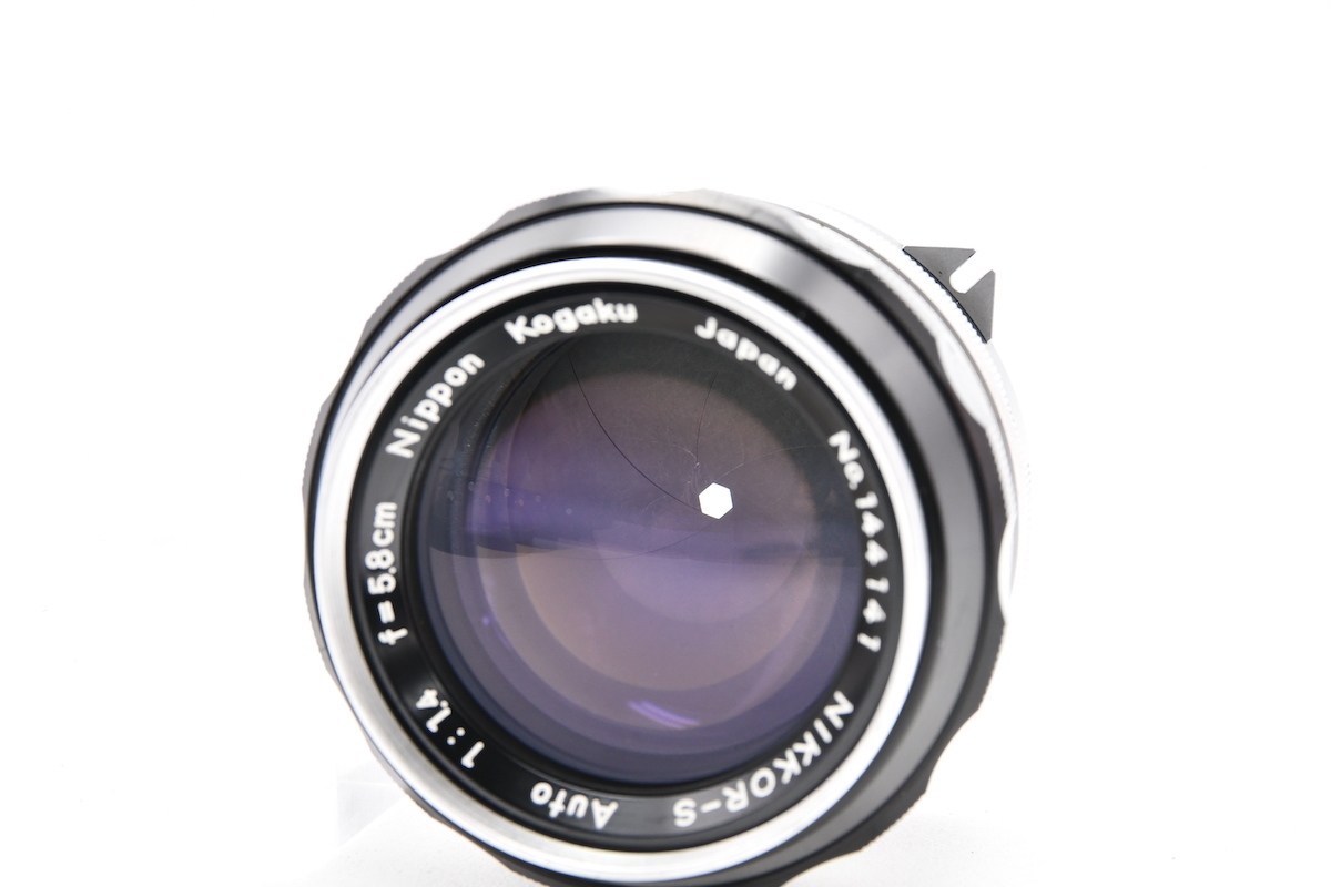 定形外発送送料無料商品 超希少美☆NIKON ニコン AI NIKKOR 5.8cm 58mm