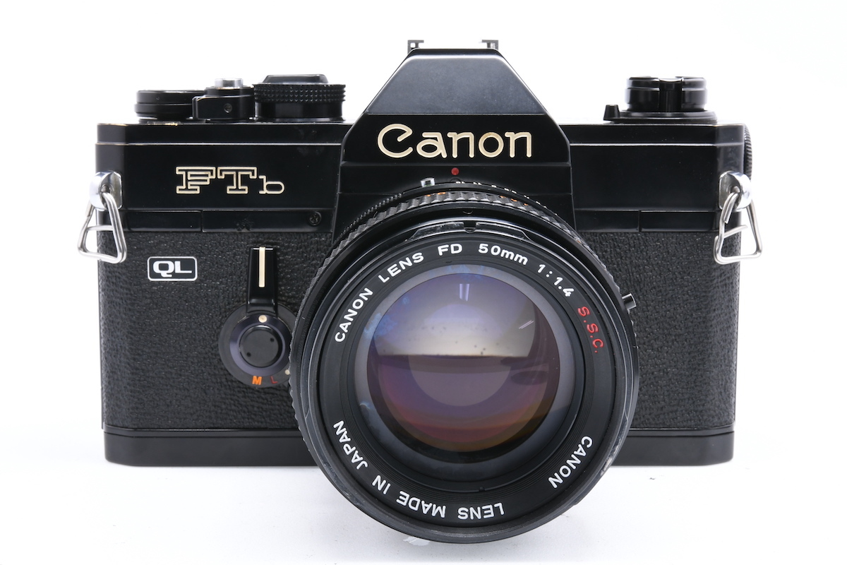 ヤフオク! - CANON FTb ブラック + FD 50mm F1.4...