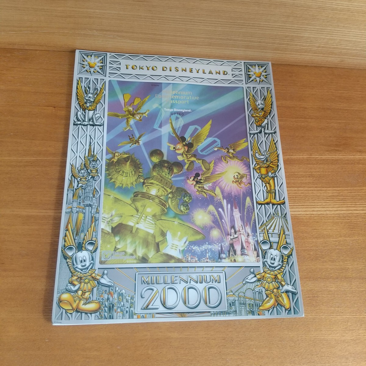 フレームセ ヤフオク! - 希少 非売品 東京ディズニーランド 2000