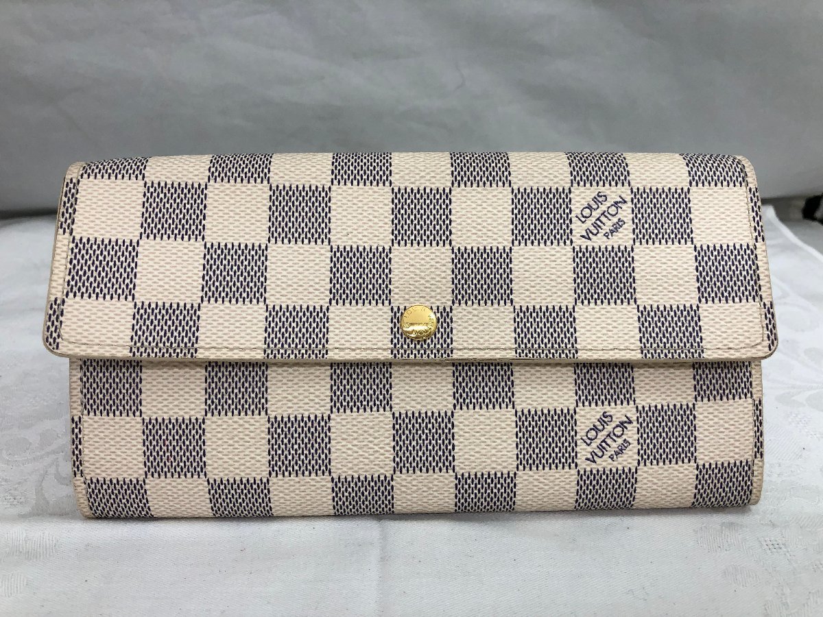 LOUIS VUITTON】ルイ・ヴィトン ダミエ・アズール ポルトフォイユ