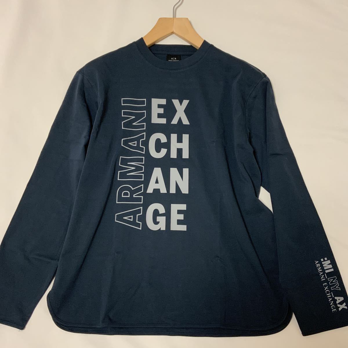 洗練されたデザイン ARMANI EXCHANGE スウェット　プルオーバー　M　6LZMHZ ZJXEZ_画像2