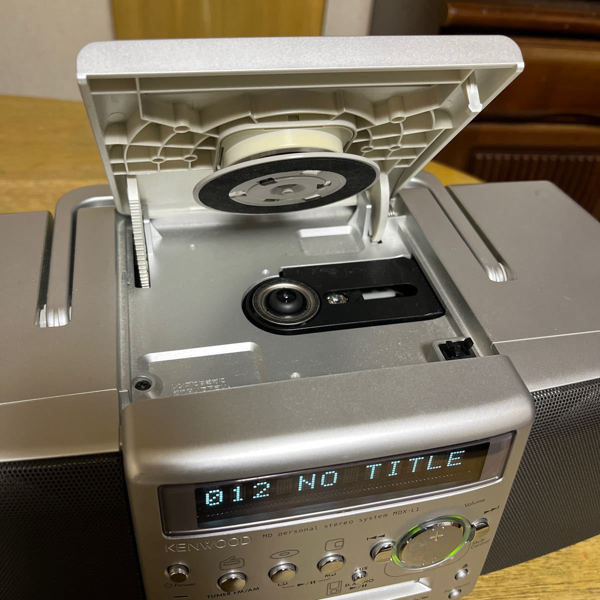 KENWOOD MDX-L1-H CD・MD・ラジオパーソナルステレオシステム KENWOOD MDX-L1-H CD・MD・ラジオパーソナルステレオシステム