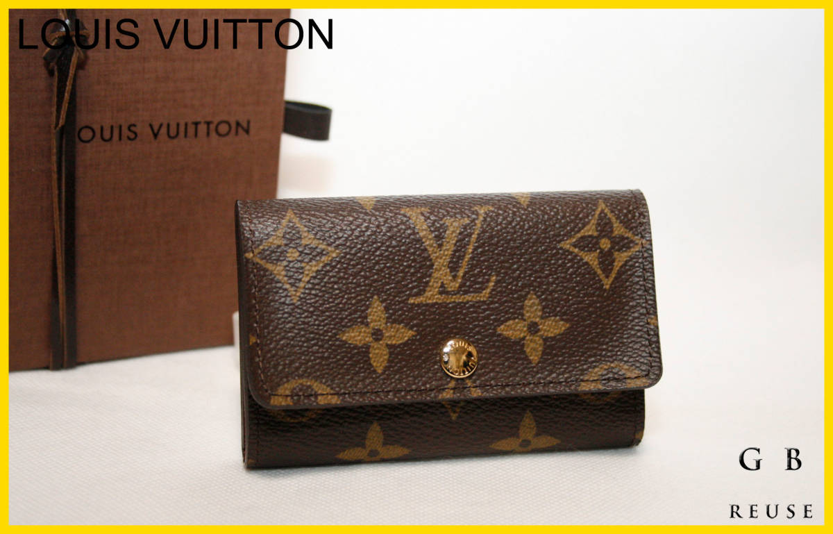 未使用 LOUIS VUITTON ルイヴィトン ミュルティクレ6 モノグラム 6連
