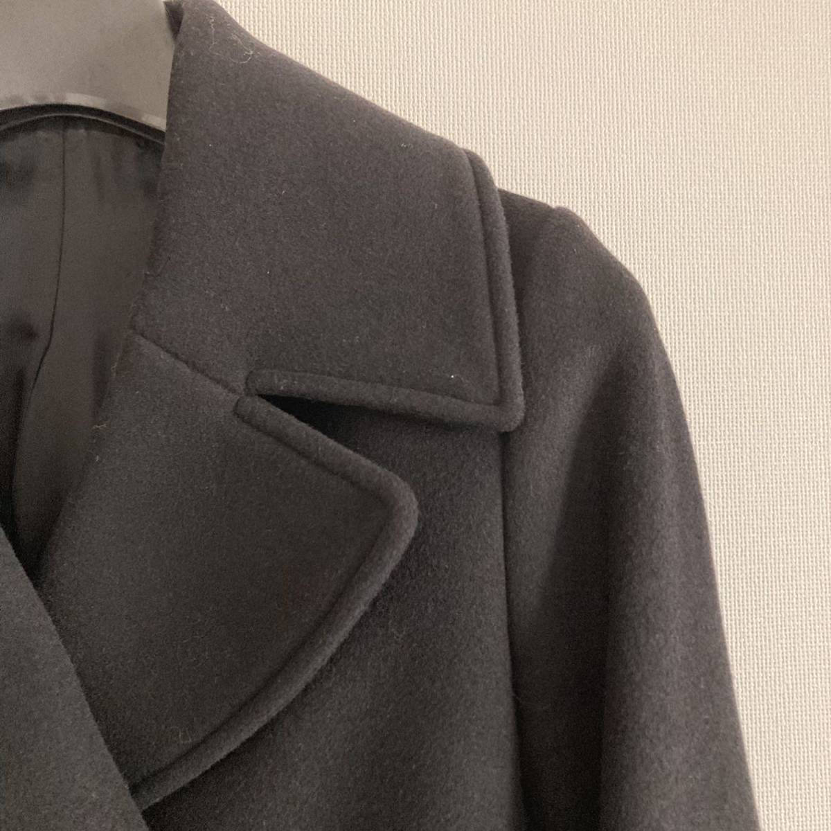 最終値下！12万 Acne Studios アクネストゥディオズ Era Coat ロングコート　ブラック 黒 32 チェスターコート トゥモローランド_画像7