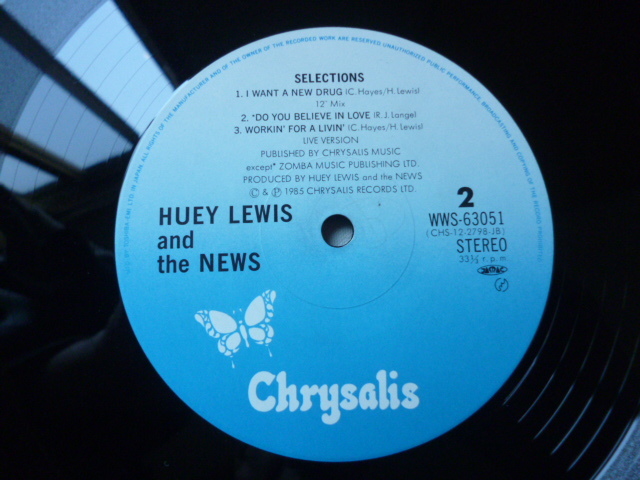 Huey Lewis And The News / The Power Of Love (A John 'Jellybean' Benitez Mix) 収録 12EP Selections The Heart Of Rock & Roll 等_画像4