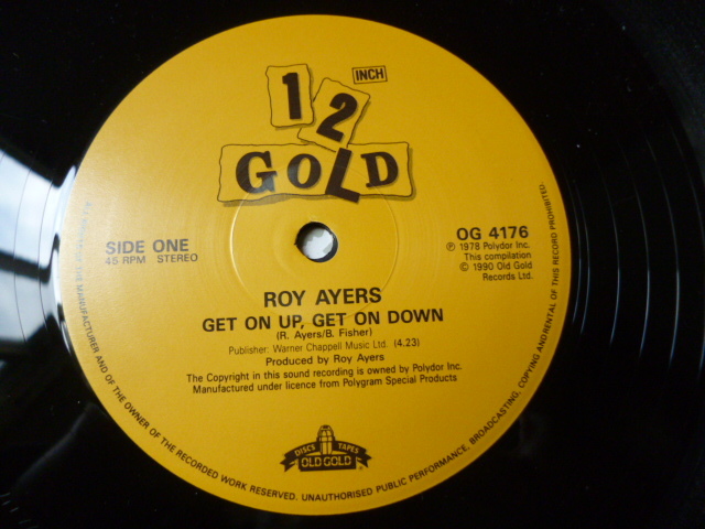 Roy Ayers / Get On Up, Get On Down ダンサブル 名曲 GARAGE DISCO 12 Roy Ayers & Wayne Henderson / Heat Of The Beat 収録 試聴の画像3