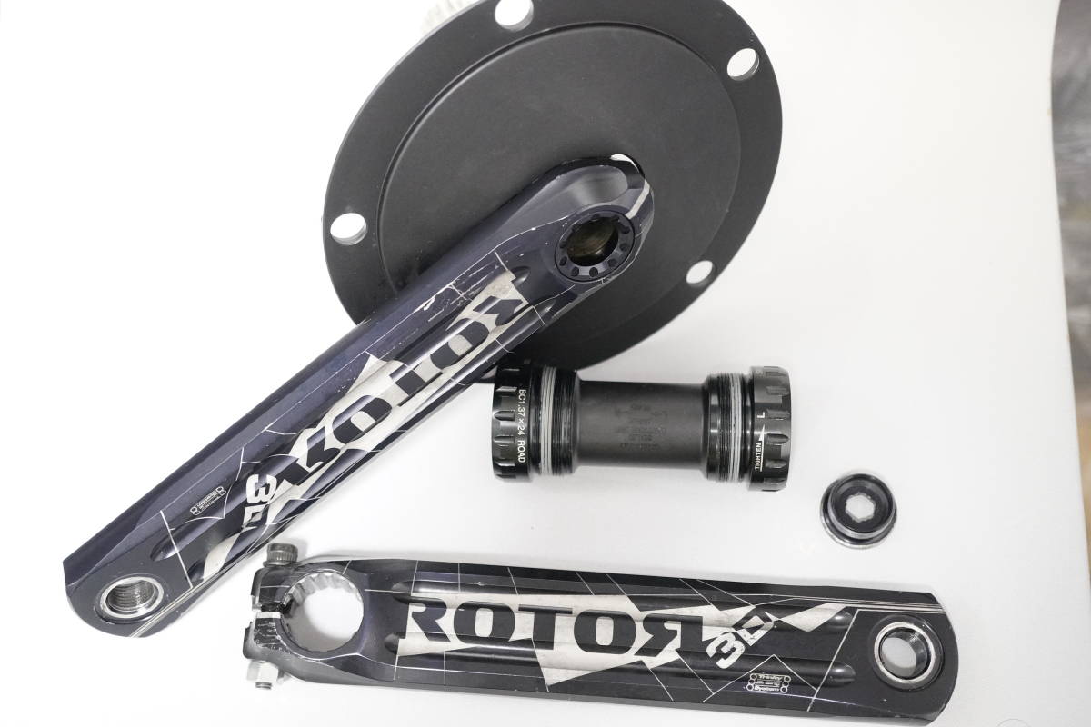 訳あり】 ROTOR 24mm シャフト クランク 172 5mm PCD130 エアロ 訳あり】 ROTOR 24mm シャフト クランク 172 5mm PCD130 エアロ