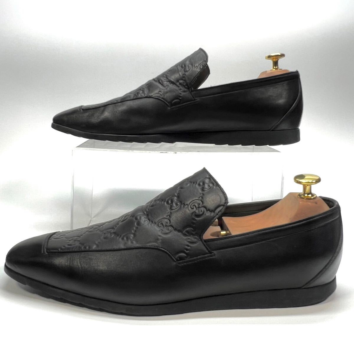GUCCI グッチ 革靴 ローファー GG シェリーライン 42 27 0cm GUCCI グッチ 革靴 ローファー GG シェリーライン 42 27 0cm