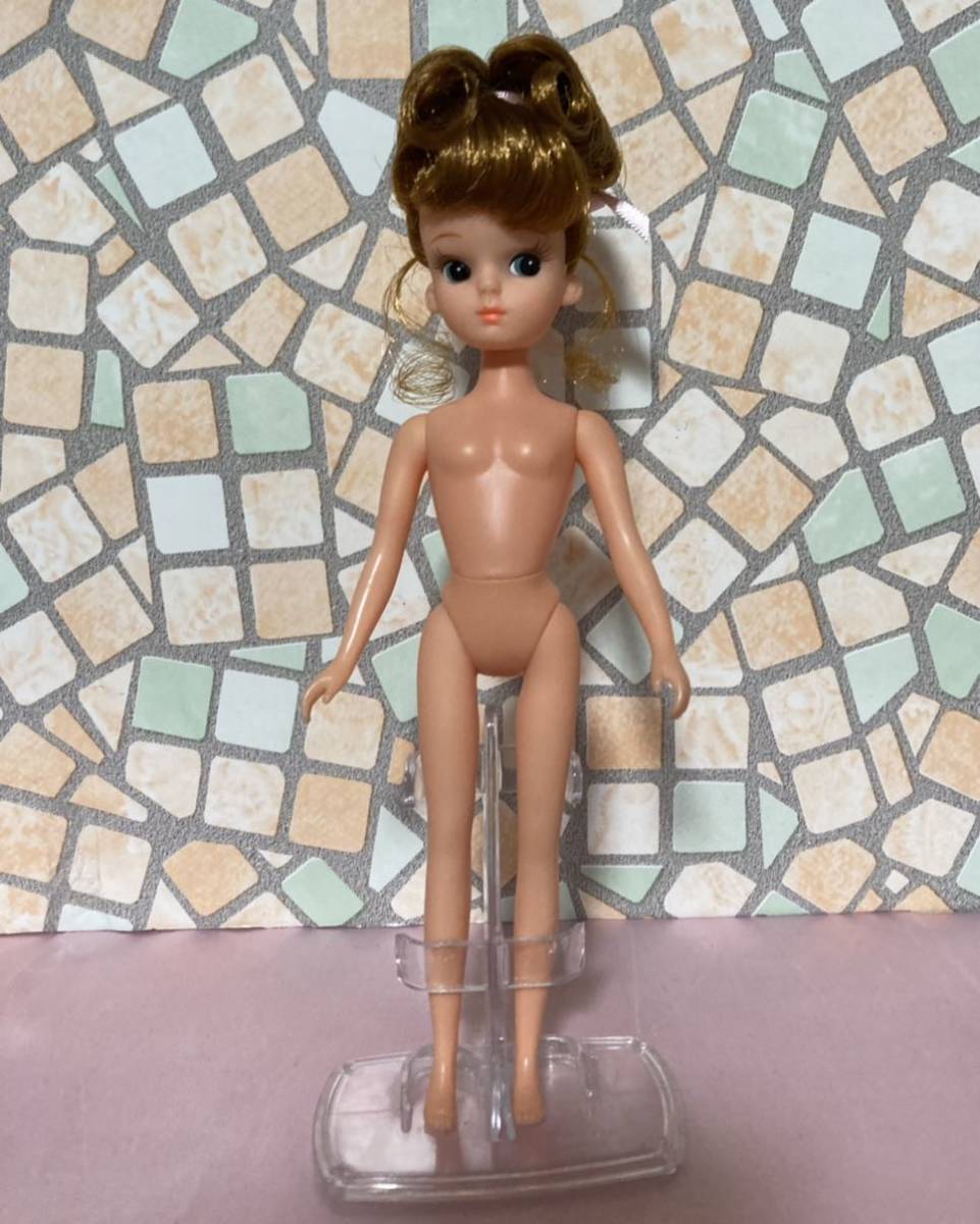 タカラ TAKARA 日本製 【 初代リカちゃん 復刻 人形 + dress hairbow お洋服 + パンツ ショーツ 】